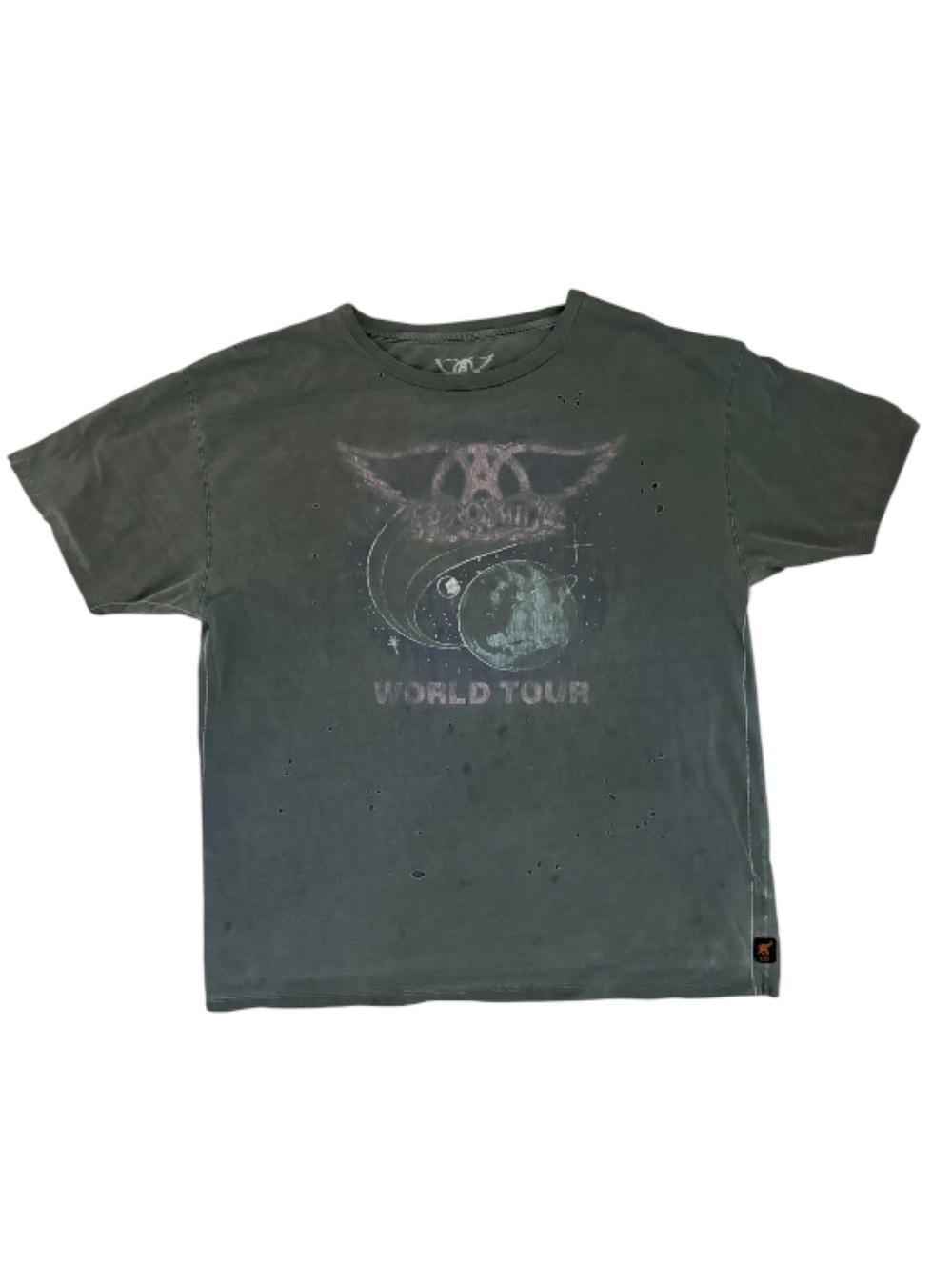 TRUNK LTD➕FREE PEOPLE X AEROSMITH Distressed Vintage T-shirt